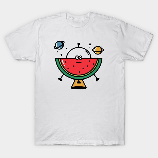 Summer Ufo T-Shirt by prawidana